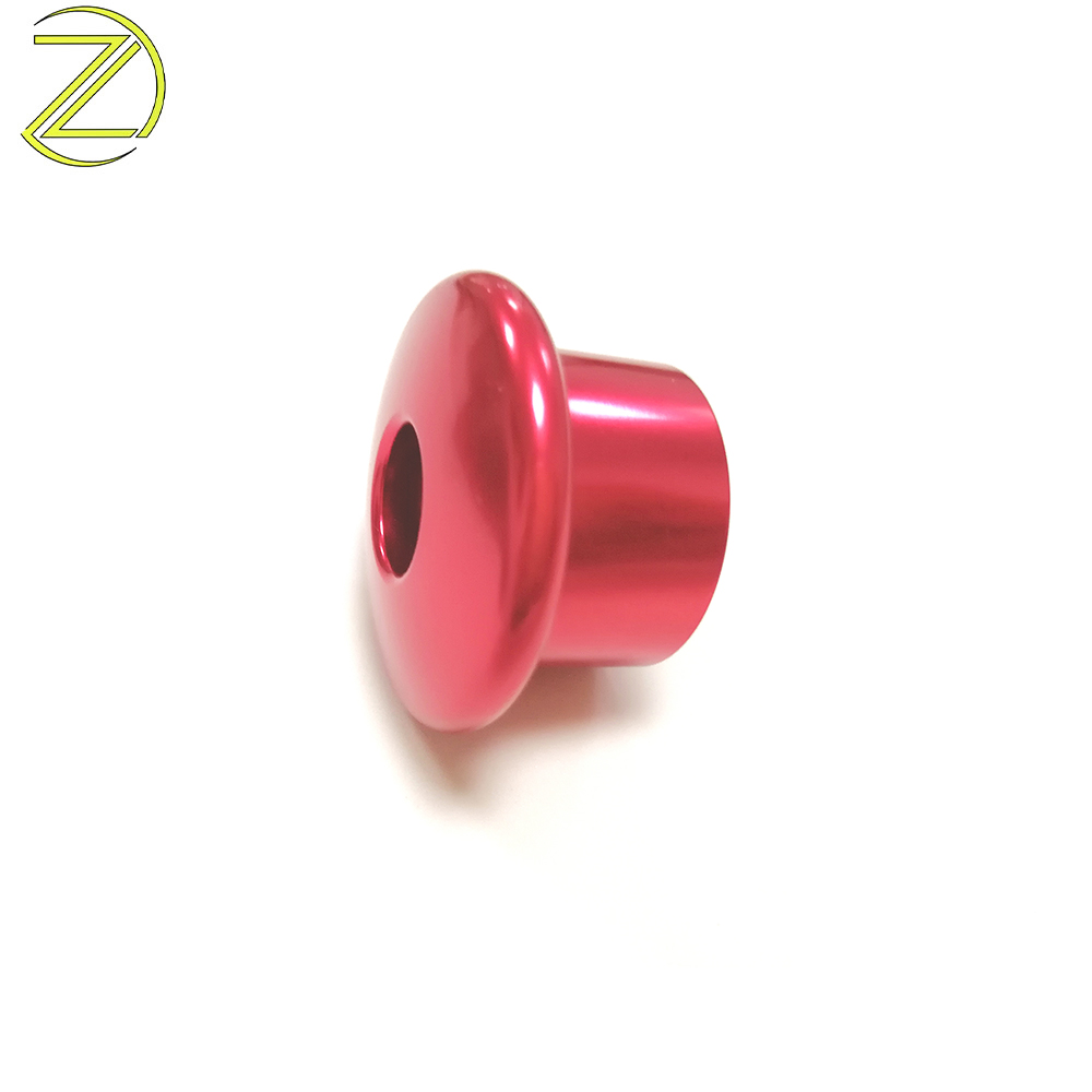 Red Anodized Button Head